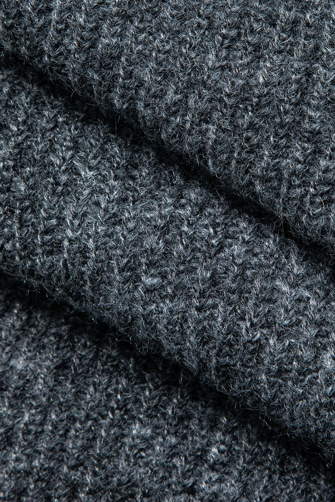 Basic Solid High-Waisted Mermaid Sweater Skirt