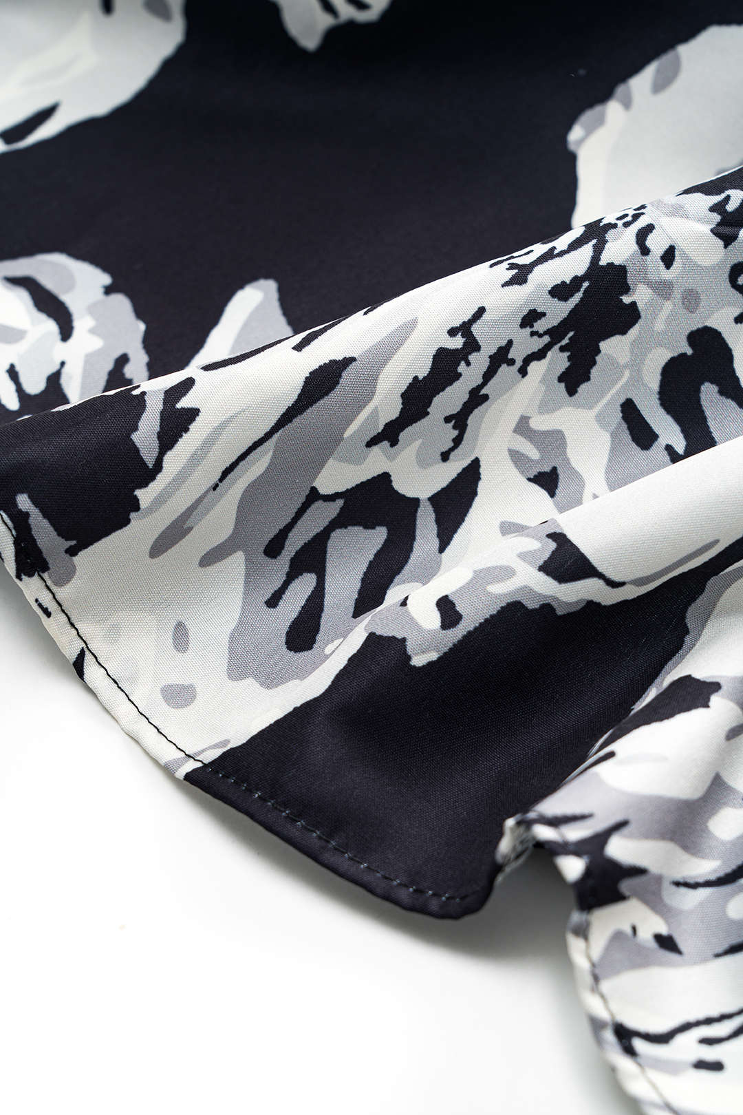 Vintage Floral Print Puff Slip Camisole Top