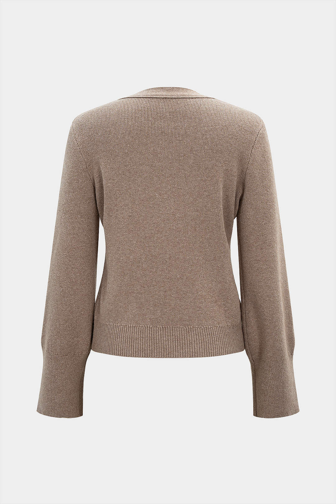 Knit Button Pocket Cardigan