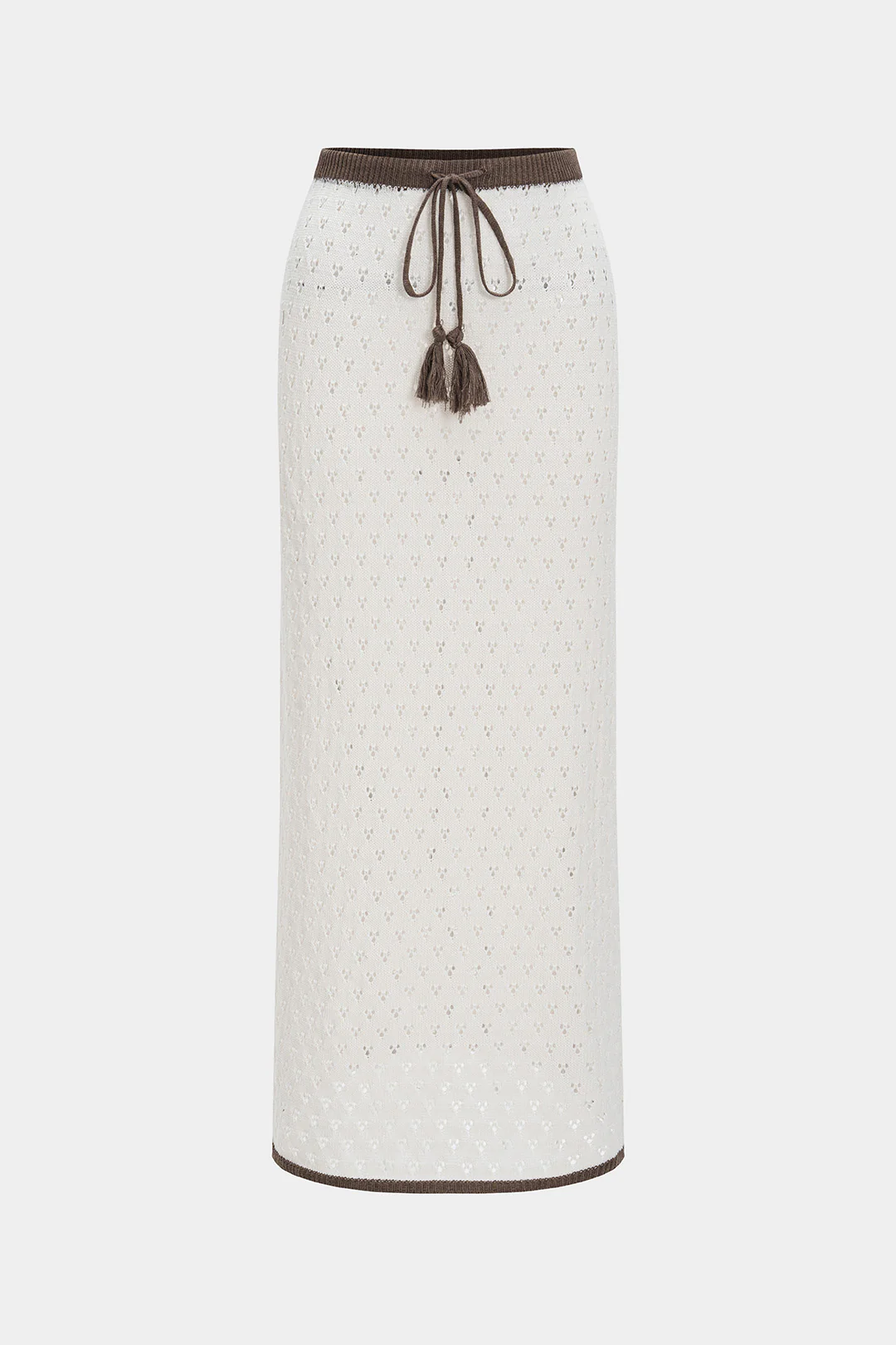 Hollow Out Strappy Top And Skirt Set