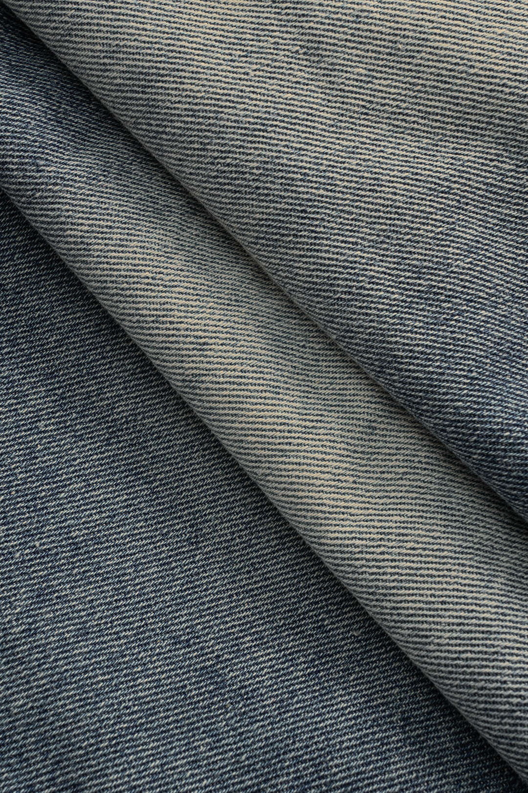 Denim Pocket Belt Asymmetrical Short Shorts