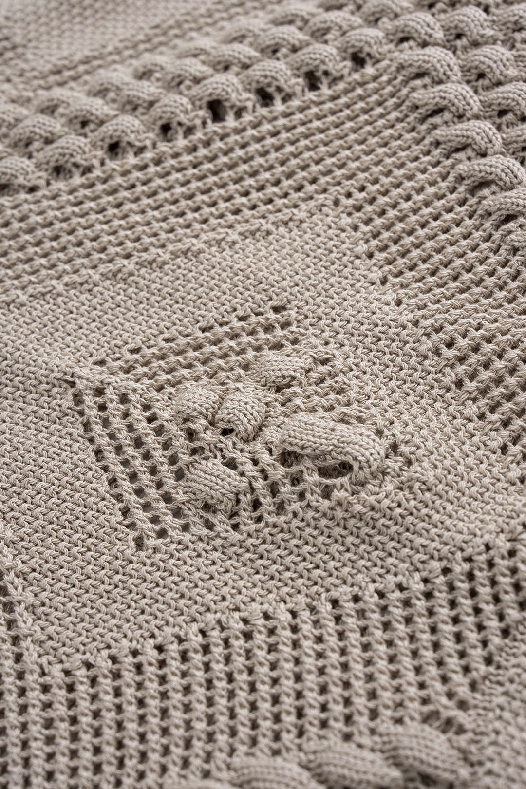 Knit V-Neck Hollow-Out Tank Top