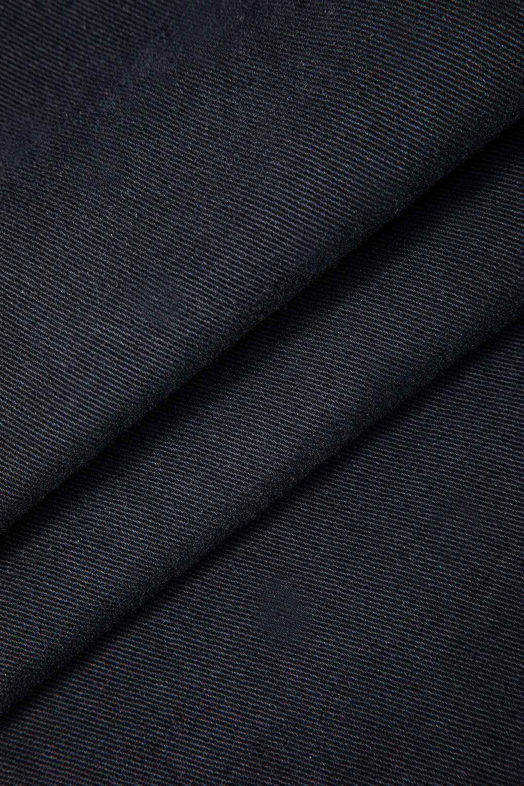 Split Wrap Denim Mid-length Skirt