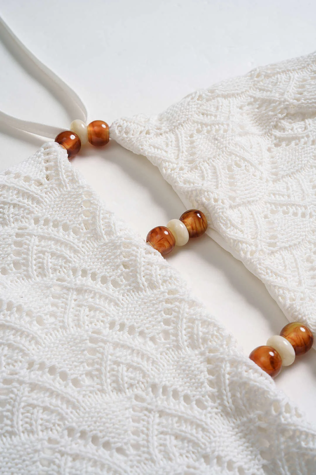 Tie-Up Halter Neck Cut Out Mini Dress