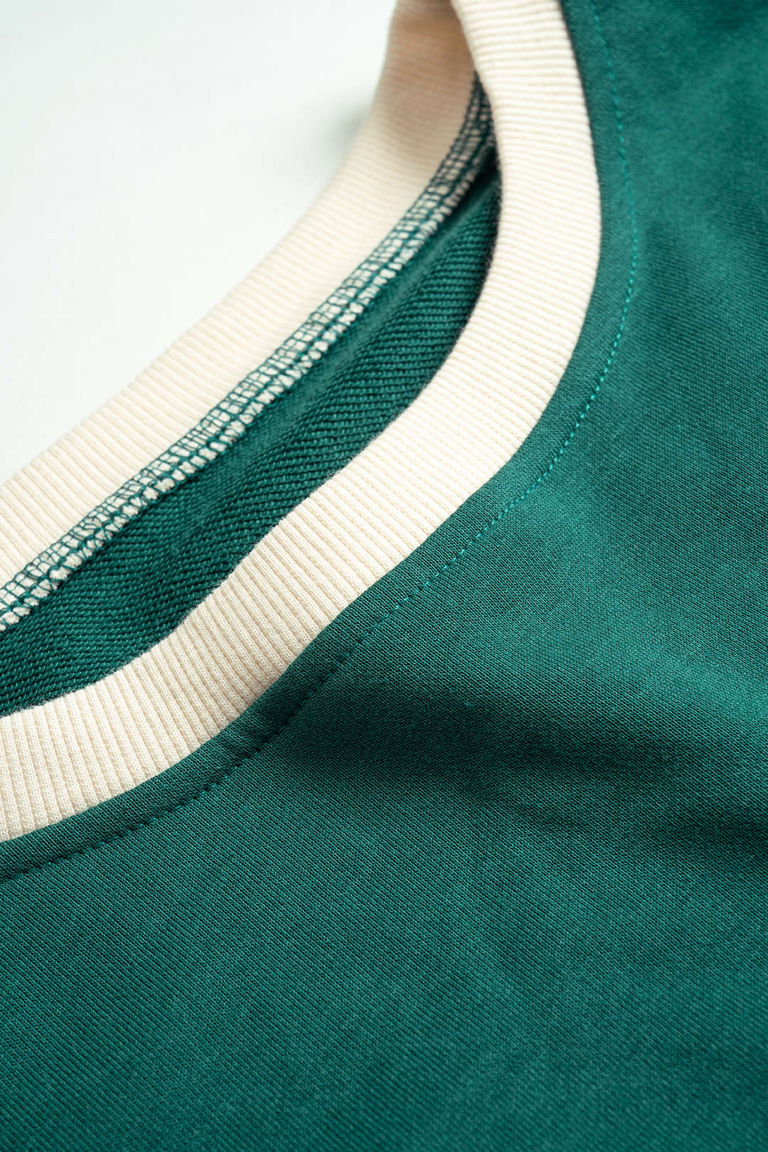 Contrasting Long Sleeve Top and Drawstring Skirt Set