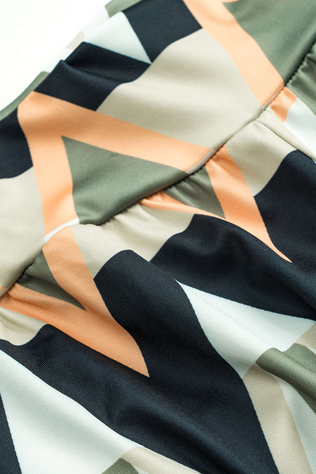 Sleeveless Tank Top and Geometric Pattern Pants Set