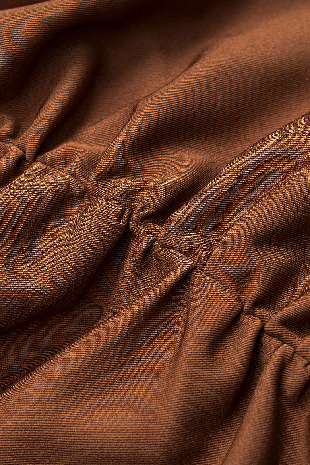 Asymmetry Belt Ruched Midi Skirt