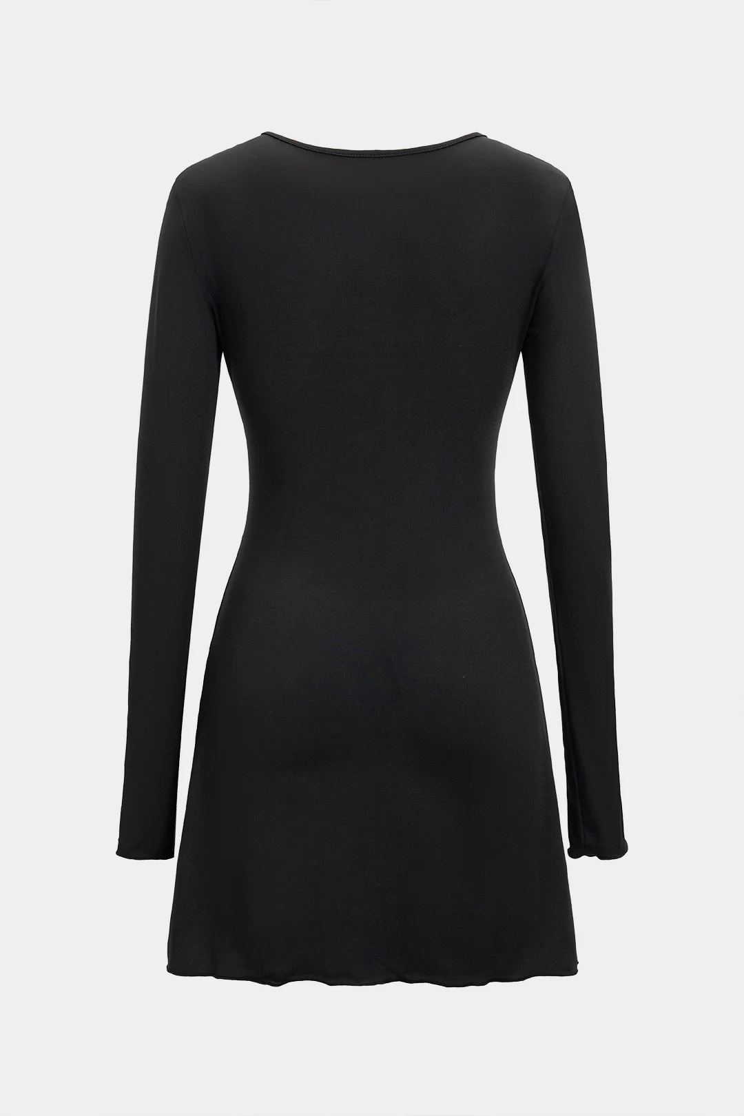 Long Sleeve Cut Out Mini Dress