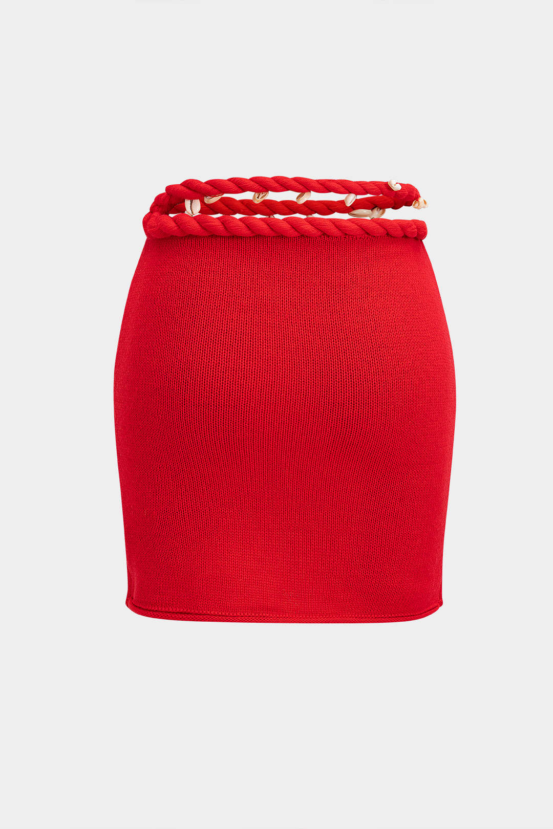 Knit Braided Decorative Skirt