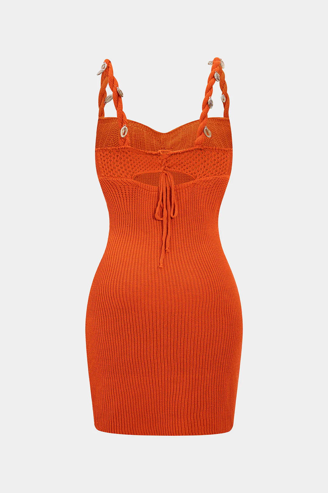 Knit Twisted Cut-Out Sleeveless Dress