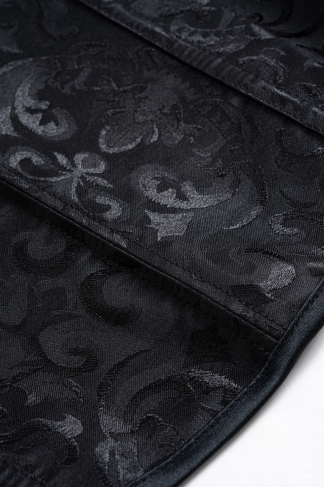 Jacquard Halter Neck Tie-Back Cami Top