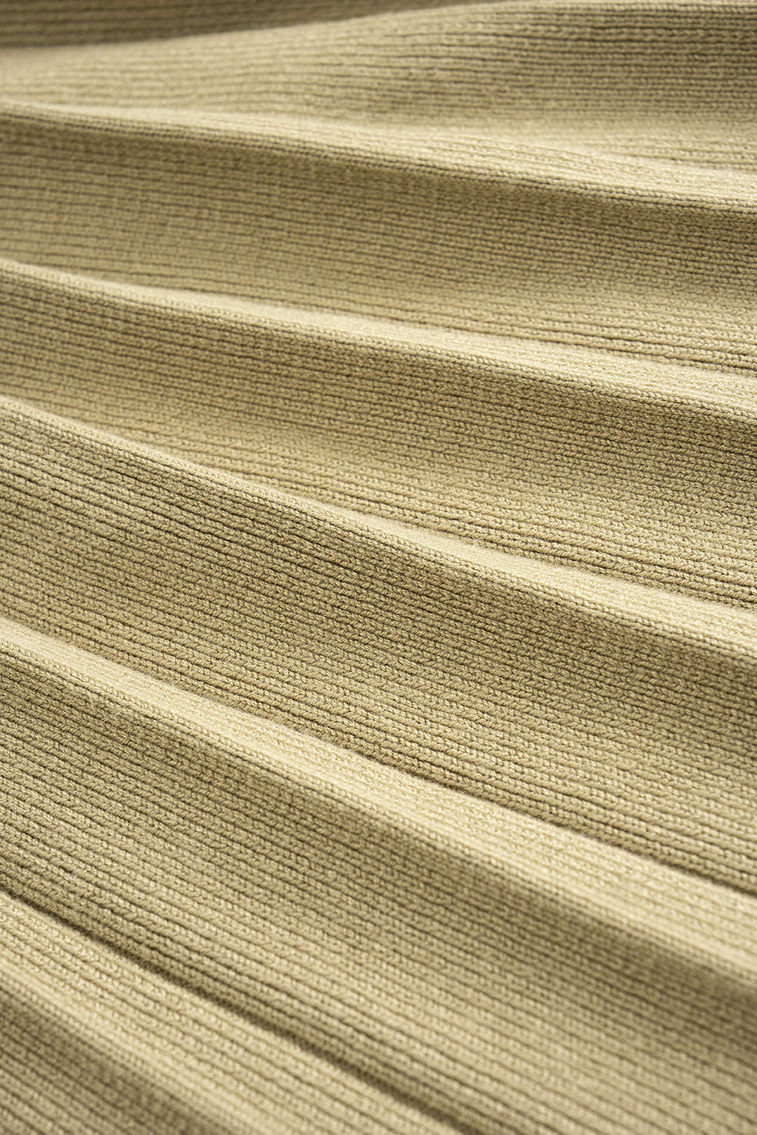 Knit Patchwork High Waist Skirt