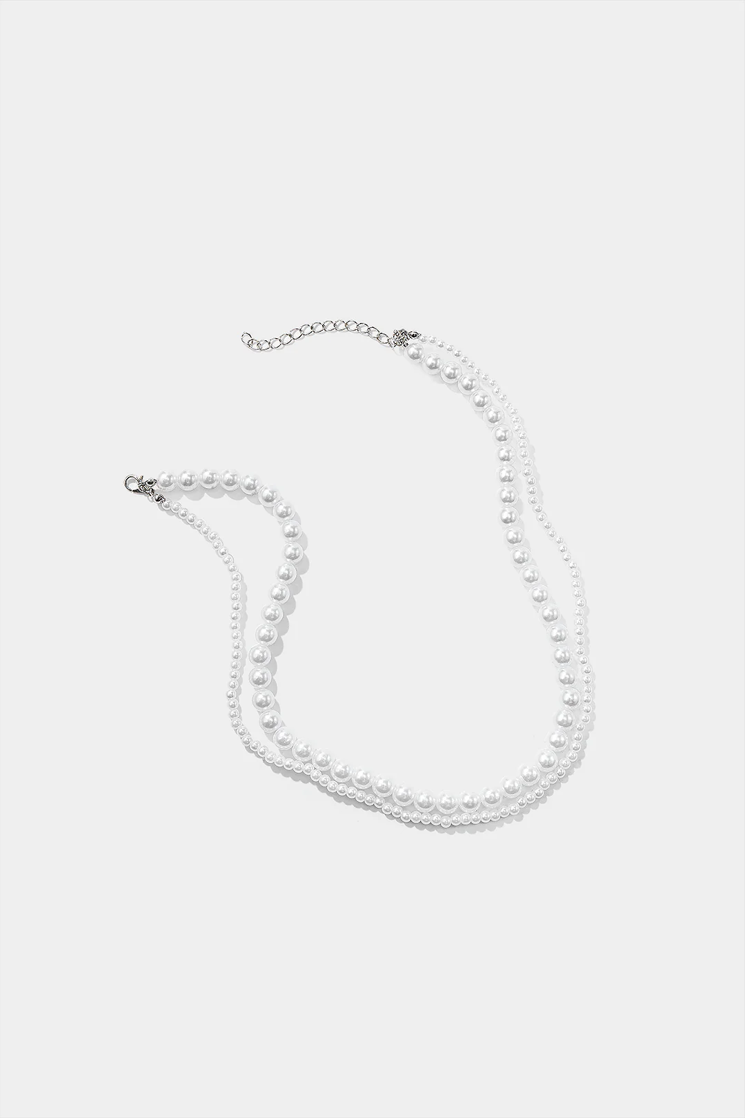 Double Layer Pearl Necklace