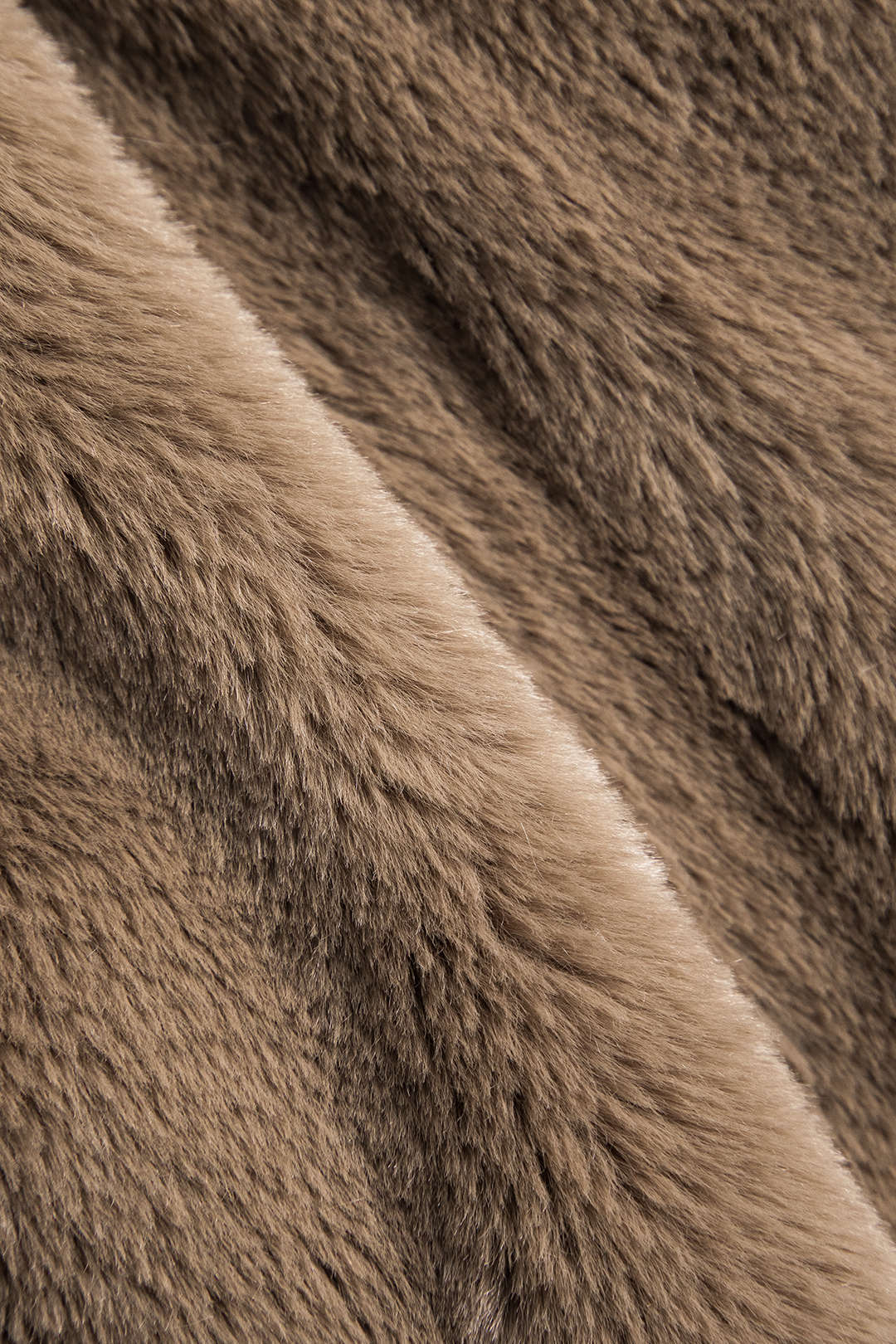 Faux Leather and Fur Patchwork Skirt Set