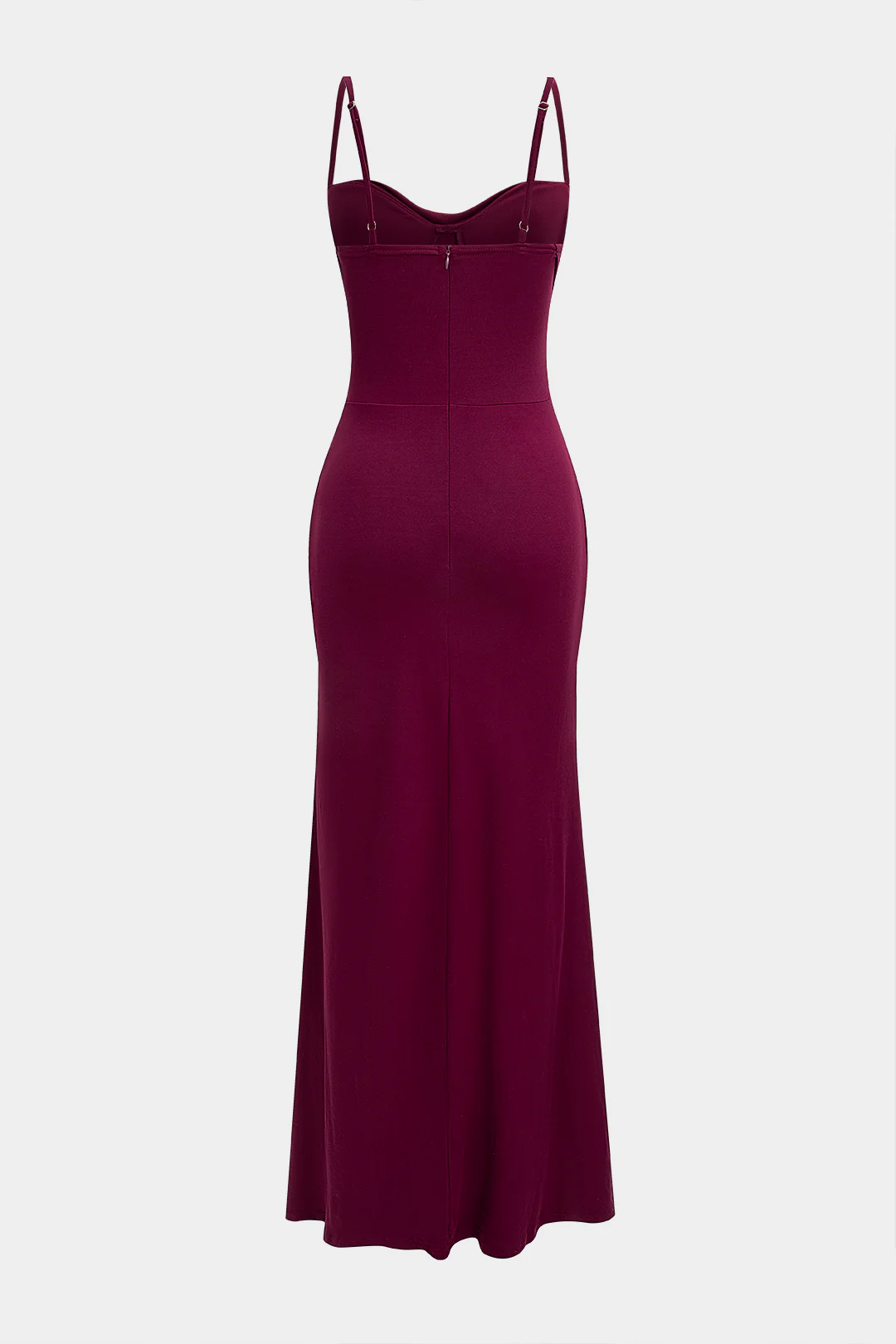 Ruched Slip Sleeveless Midi Dress