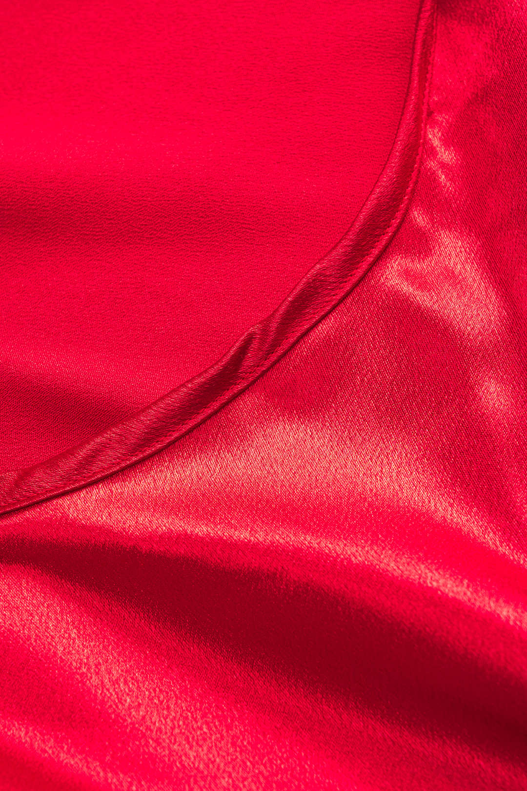 Satin Backless Midi Slip Dress