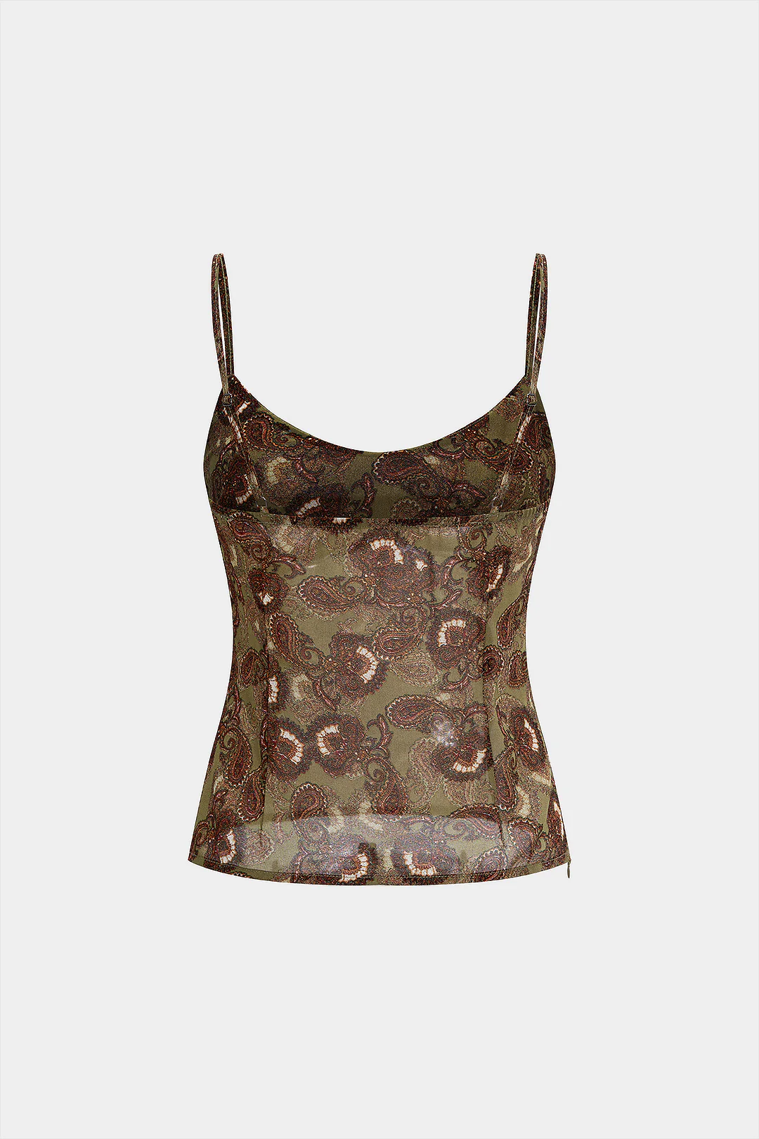 Paisley Print Cami Top