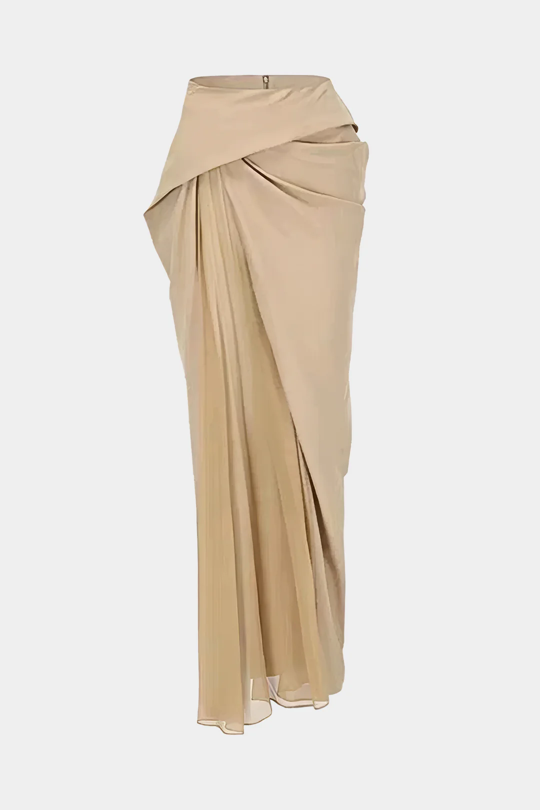 Mesh Patchwork Skirt