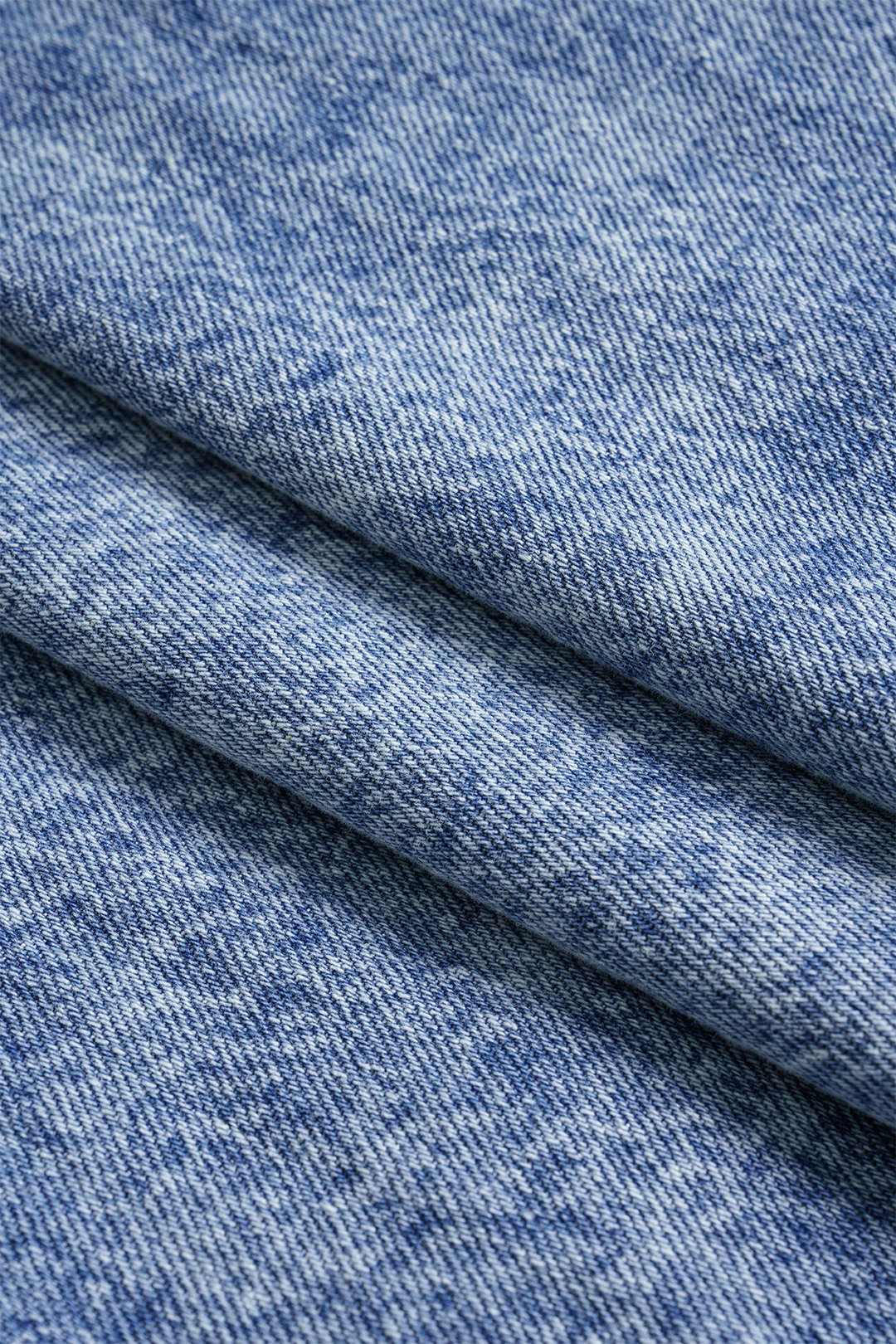 Denim Ruched Mini Skirt