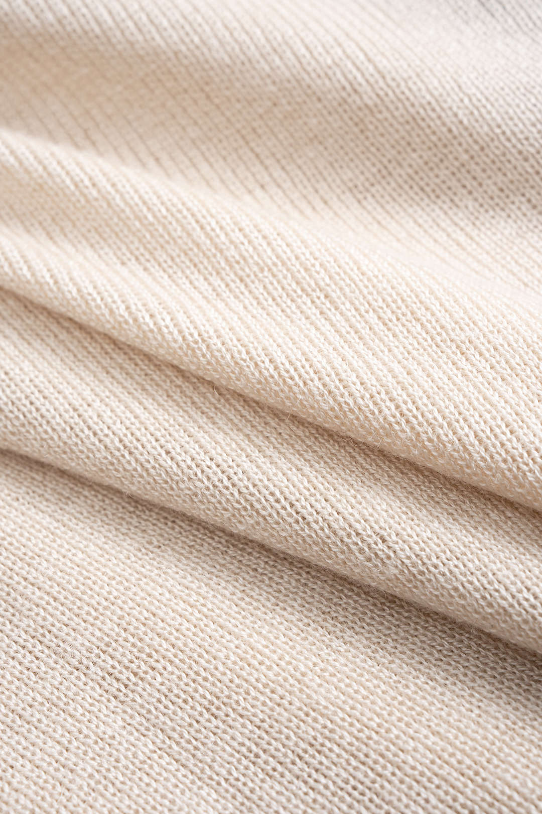 Knit Contrast Button Long-Sleeved Top