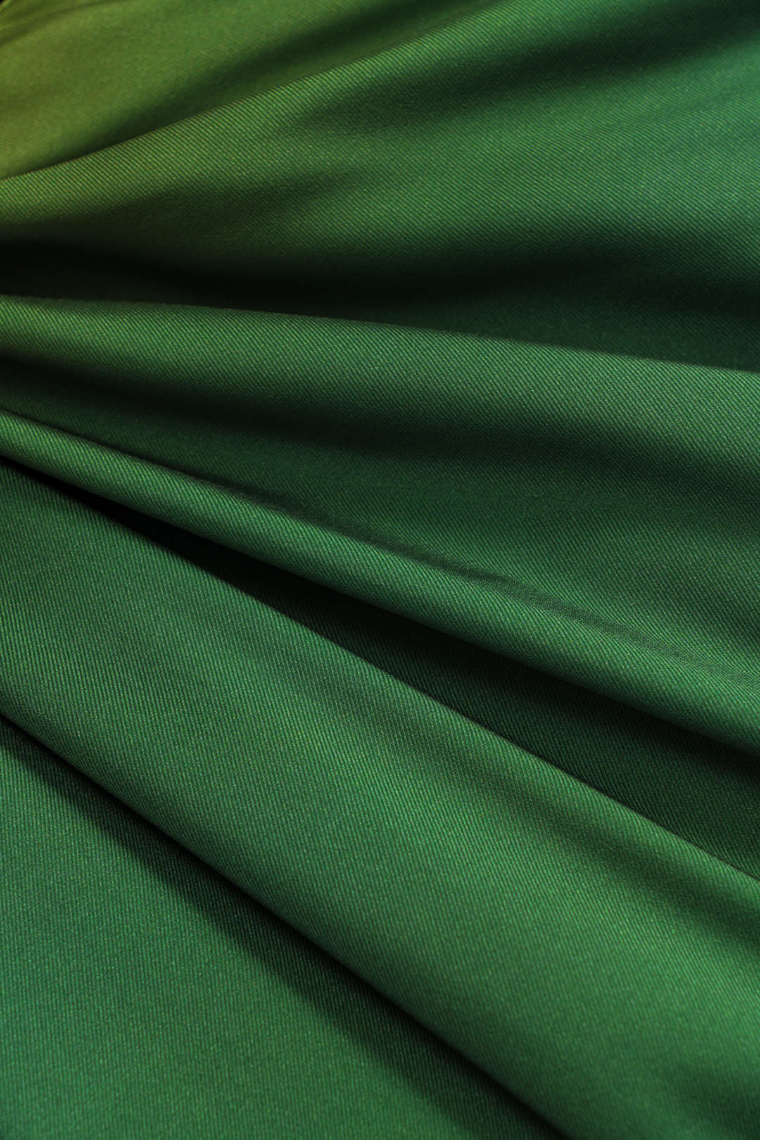 Plus Size Ombre Print Satin Ruched Tie-Knot Zippered Skirt