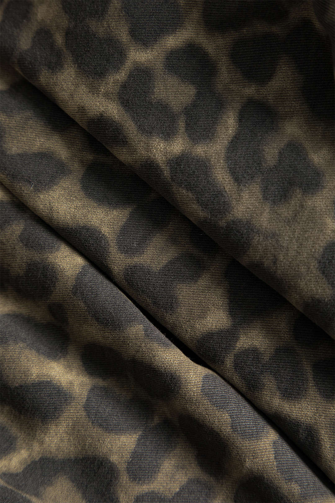 Leopard Print Flounce Skirt