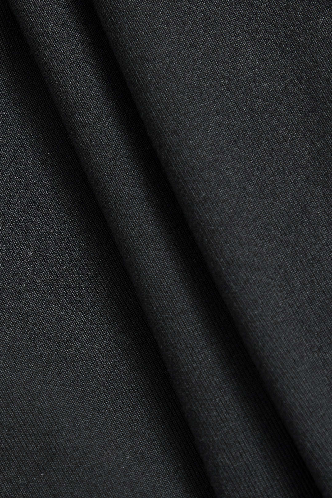 Faux Leather Patchwork Long-Sleeved Top