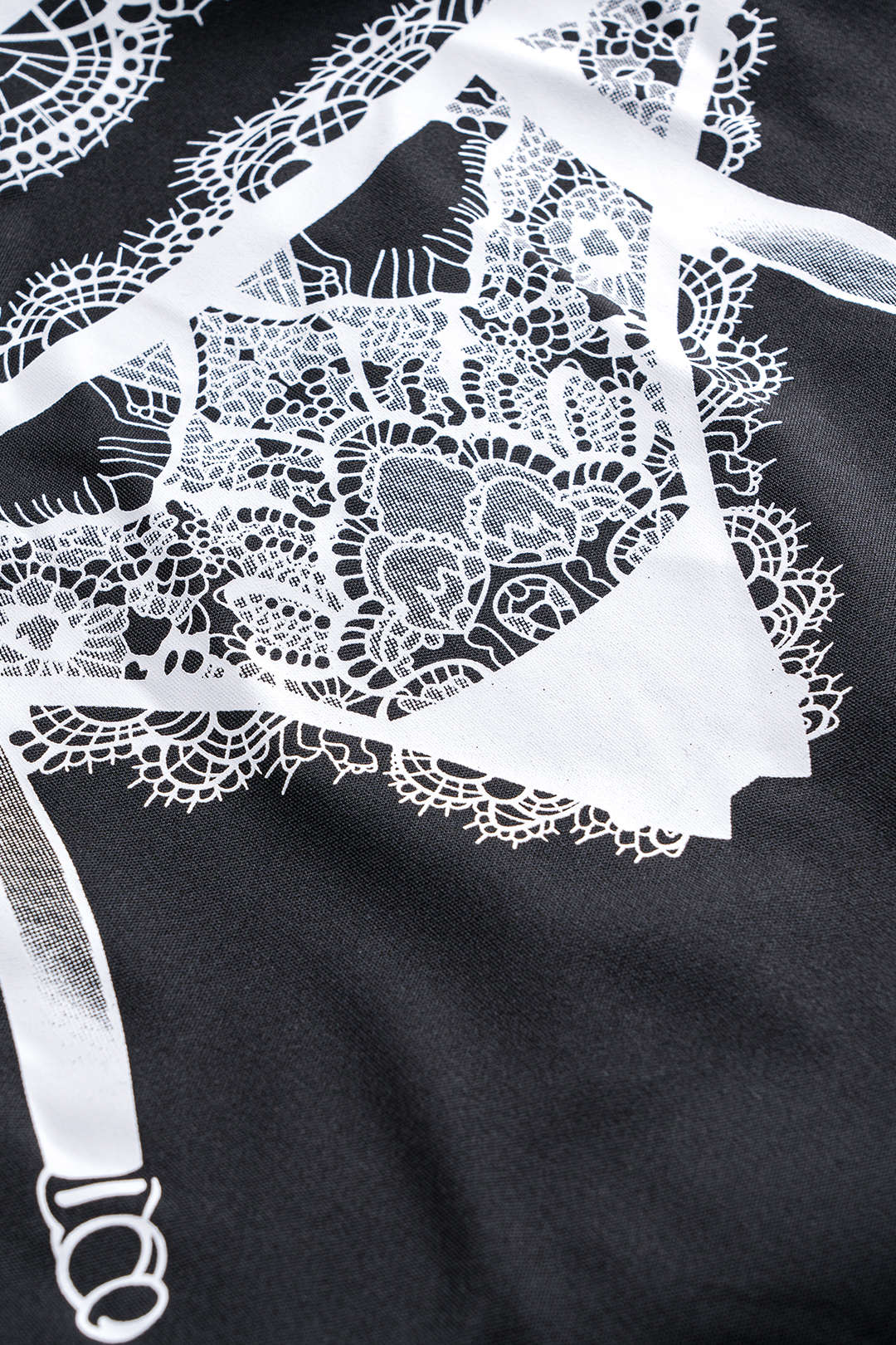 Plus Size Abstract Print Short Sleeve Top And Skirt Set