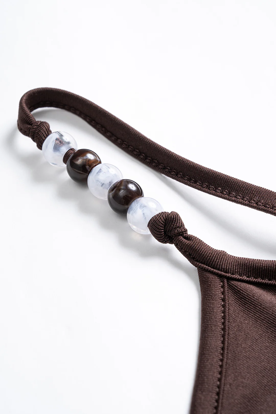 Solid Beaded Slip Sleeveless Backless Floor-Length Dress