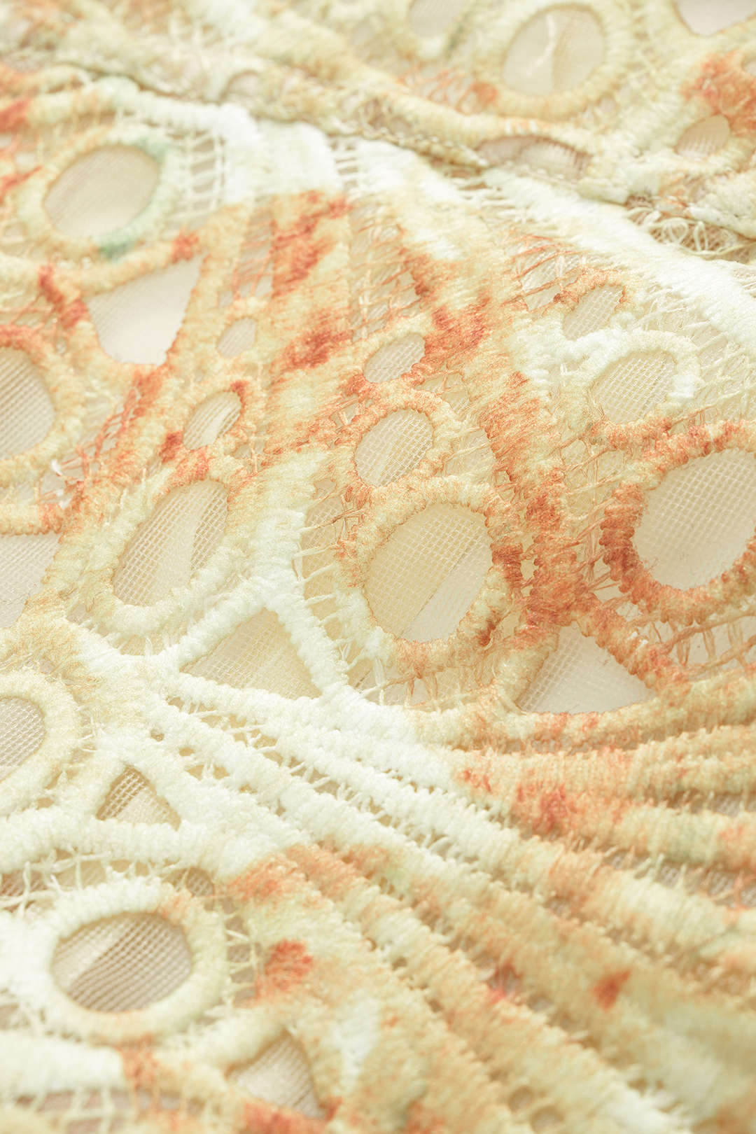 Contrasting Print Tie-Back Cut-Out Tube Top