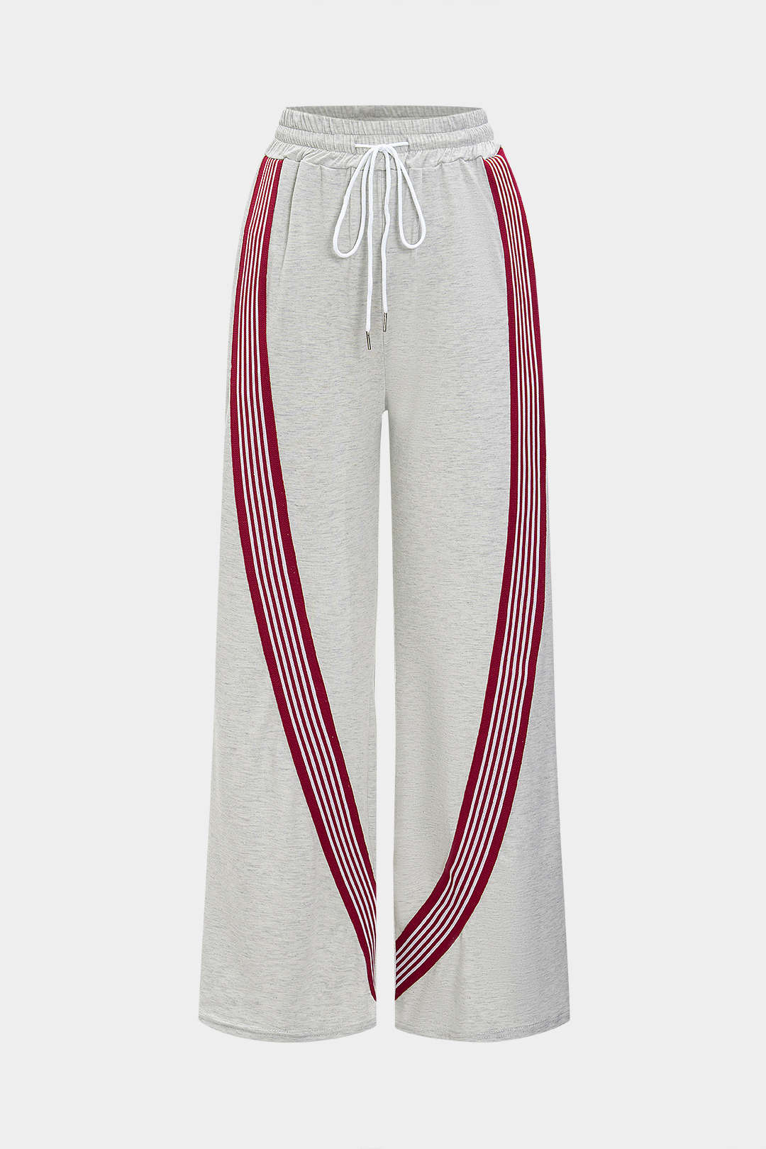 Striped Tank Top and Wide-Leg Pants Set