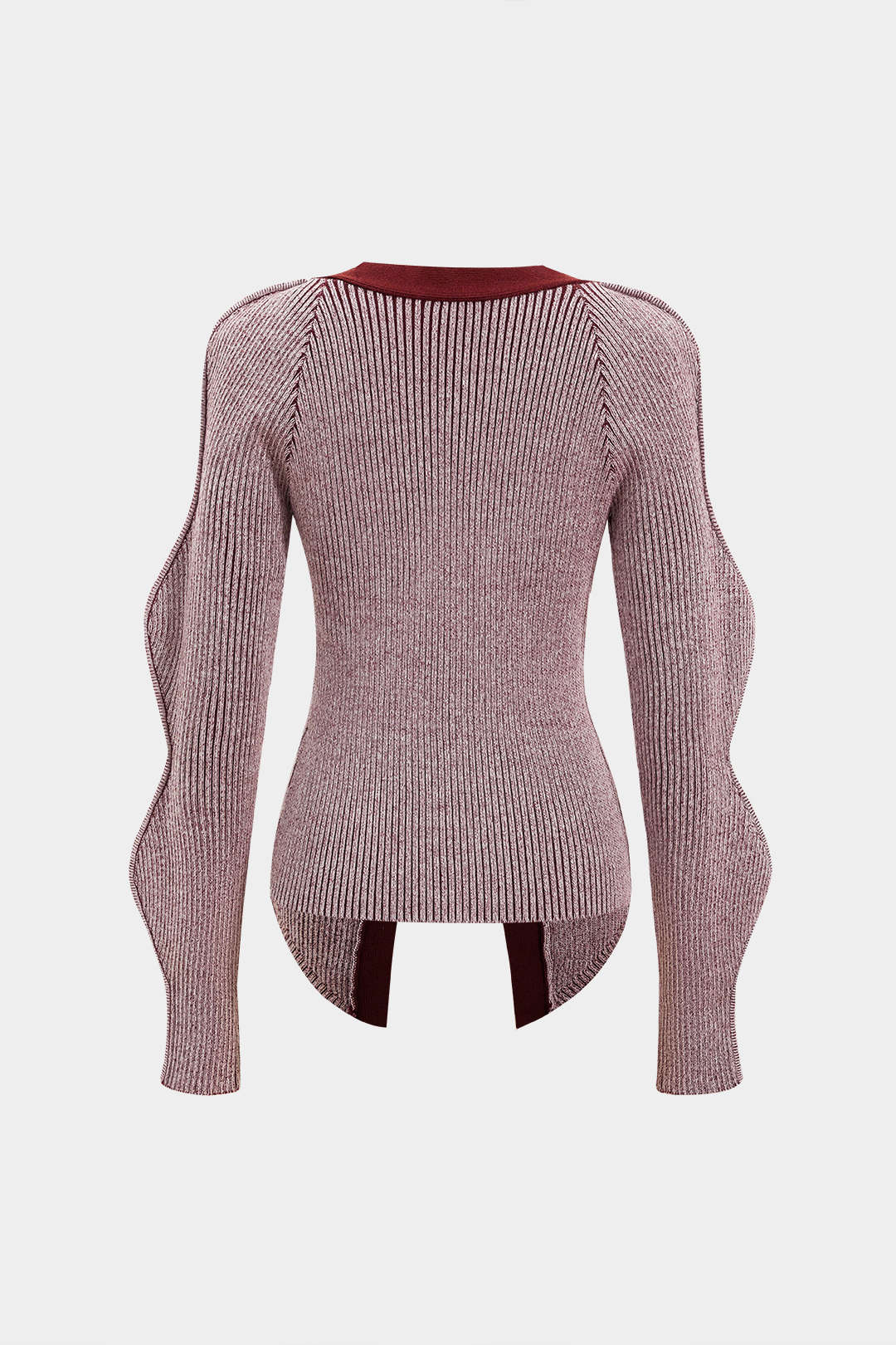 Solid Knitted Buttoned Cardigan