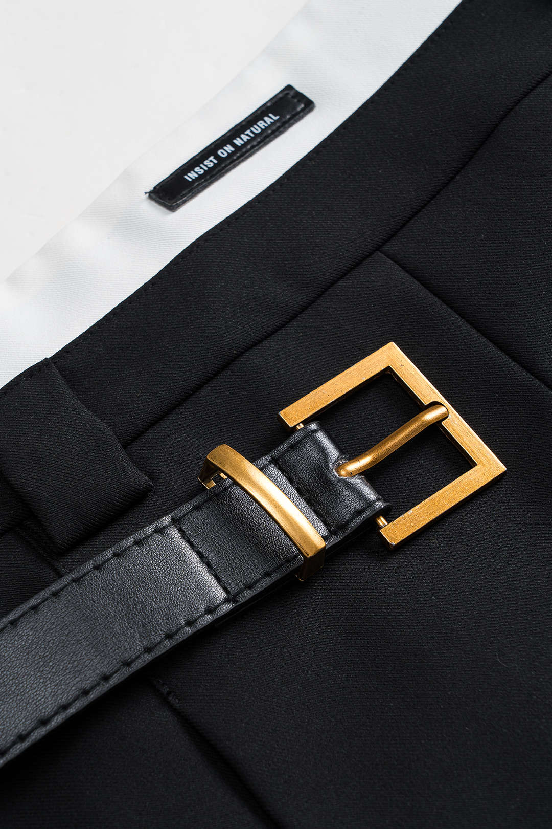 Patchwork Low Waist Skirt