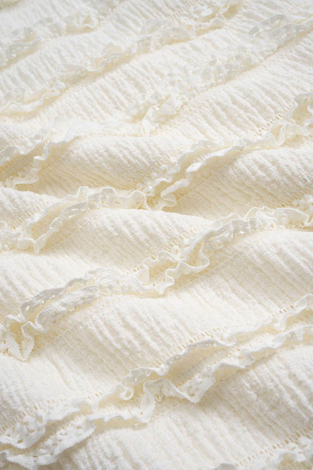 Backless Ruffle Short Sleeve Mini Dress