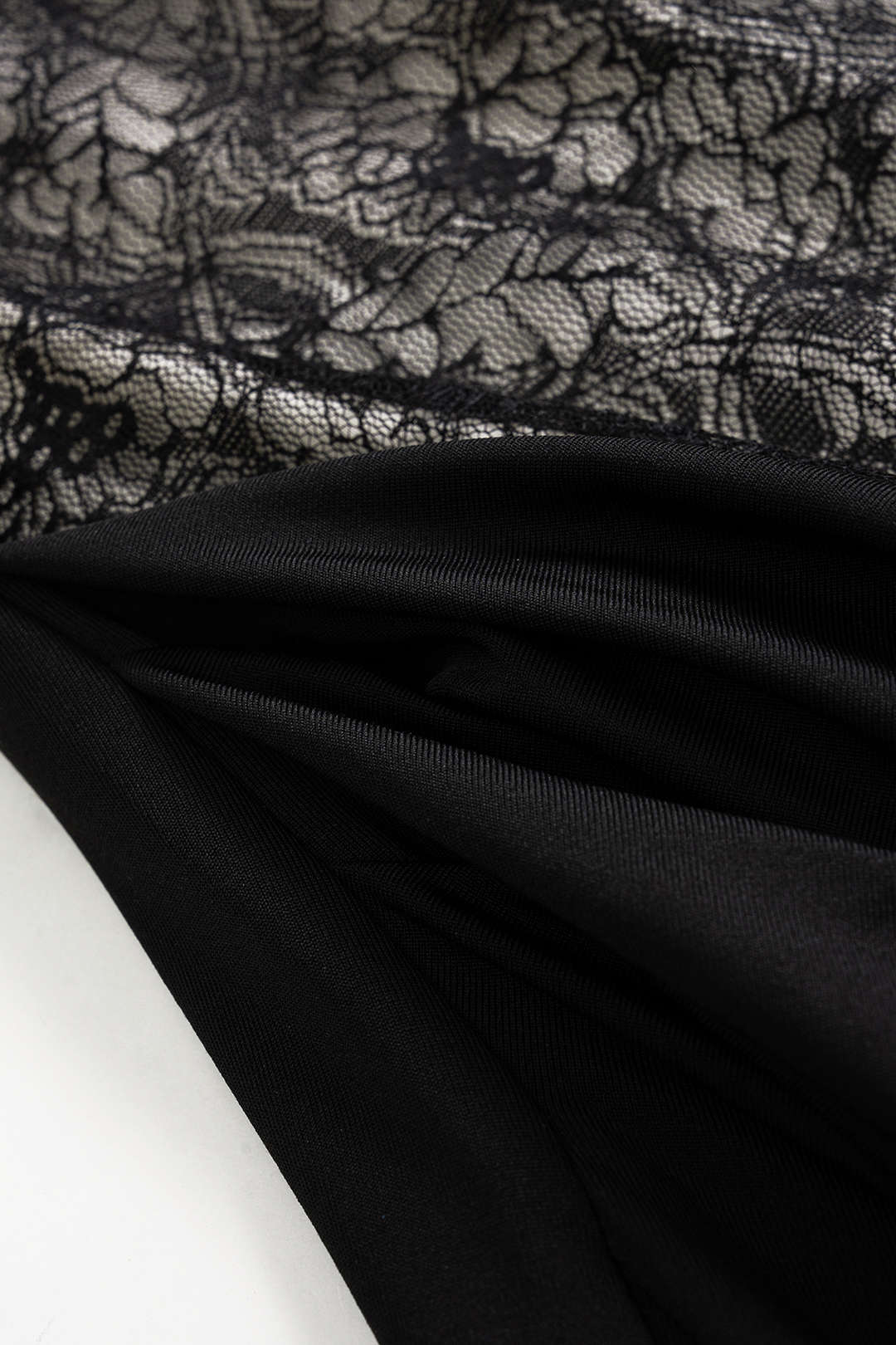 Lace Patchwork Maxi Dress