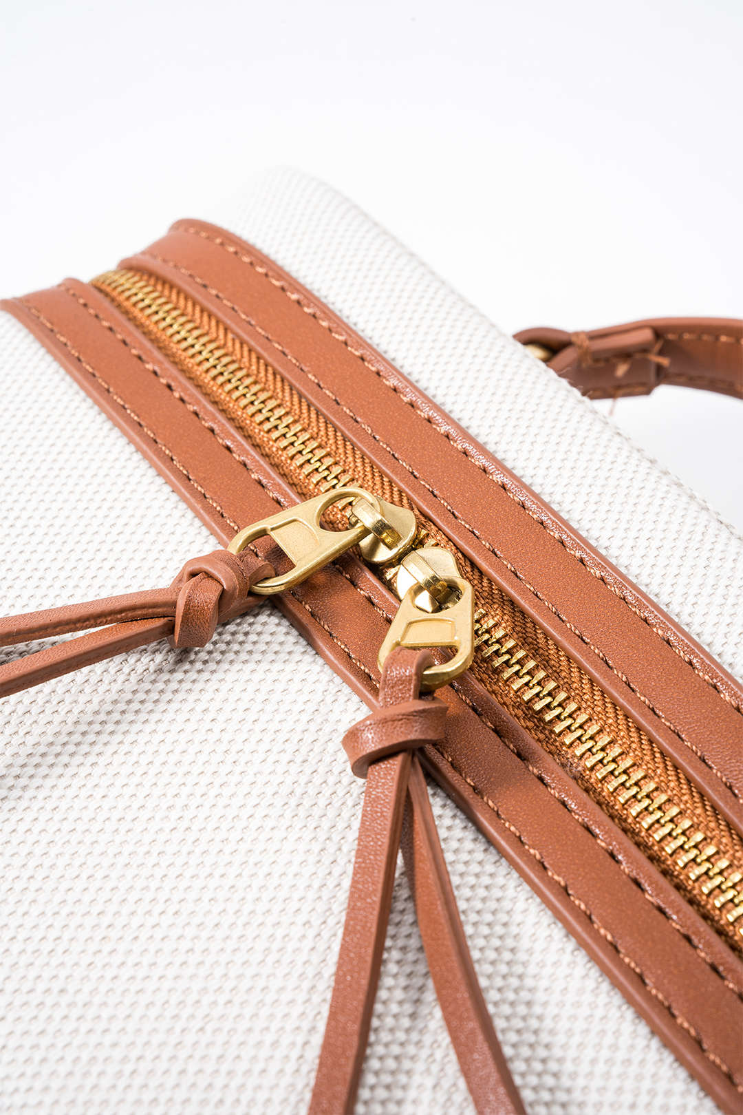 Faux Leather Patchwork Metallic Chain Tote Bag