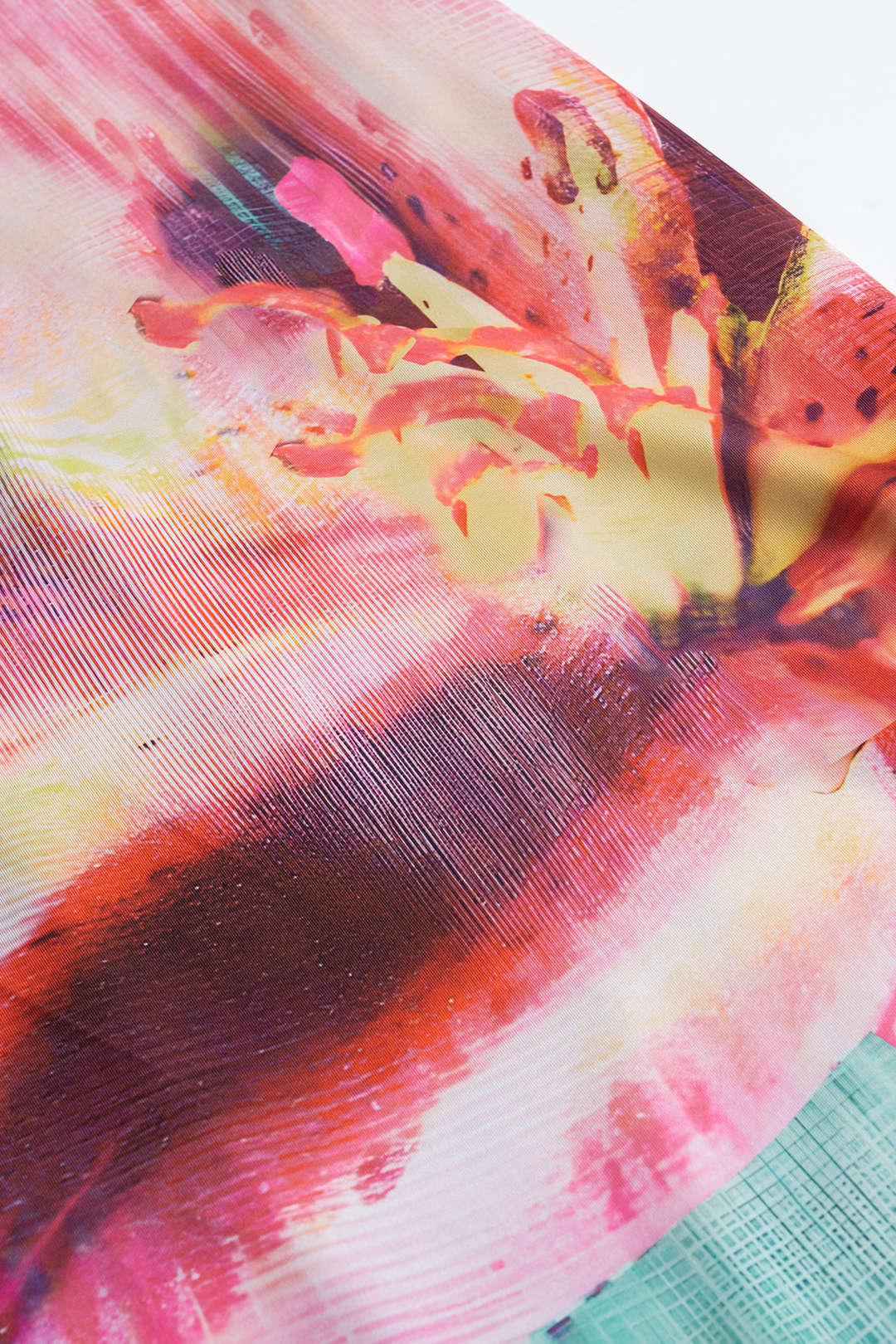 Floral Print V-Neck Halter Neck Backless Sleeveless Midi Dress