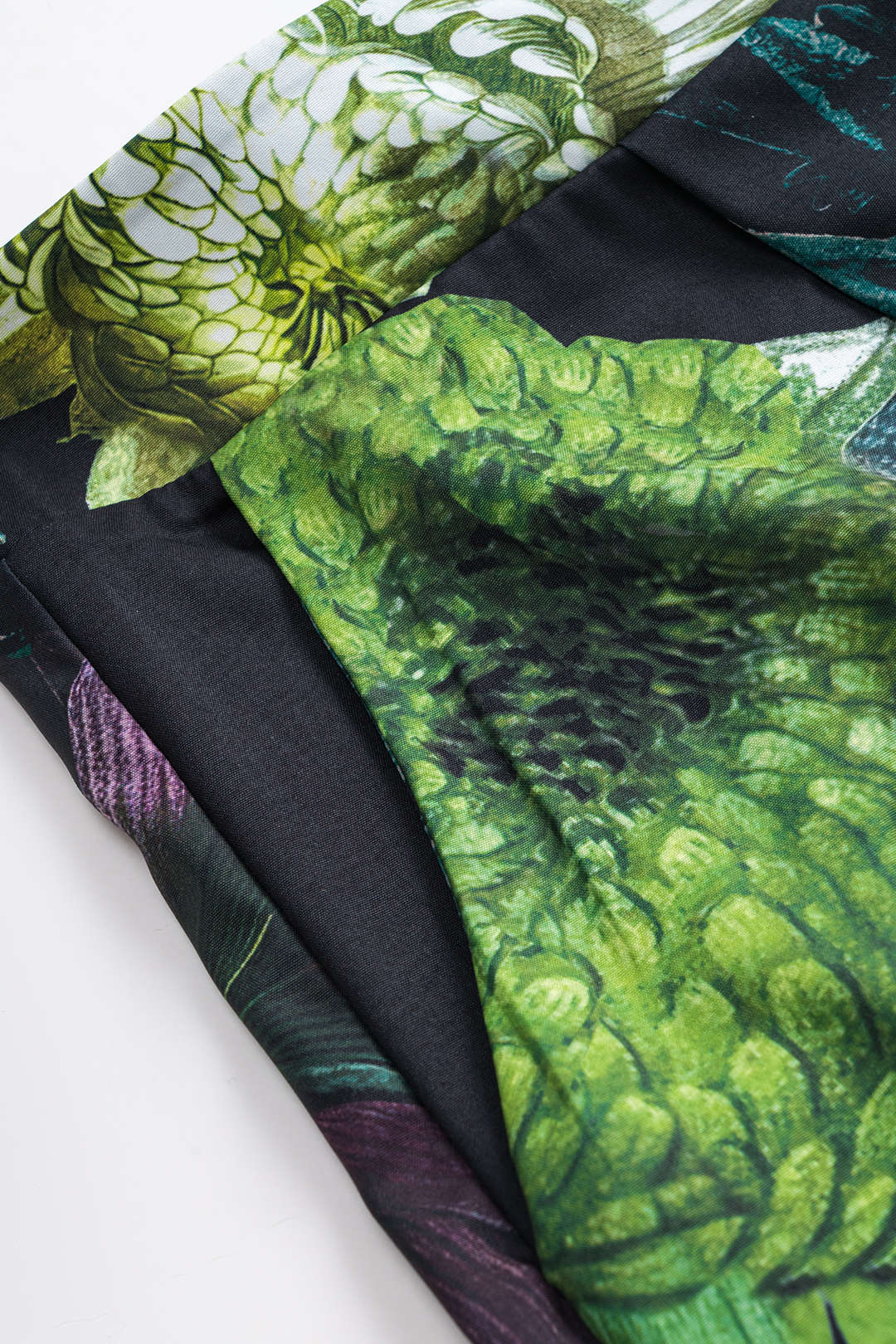 Plus Size V Neck Ruched Tank Top and Floral Print Trousers Outfit Set