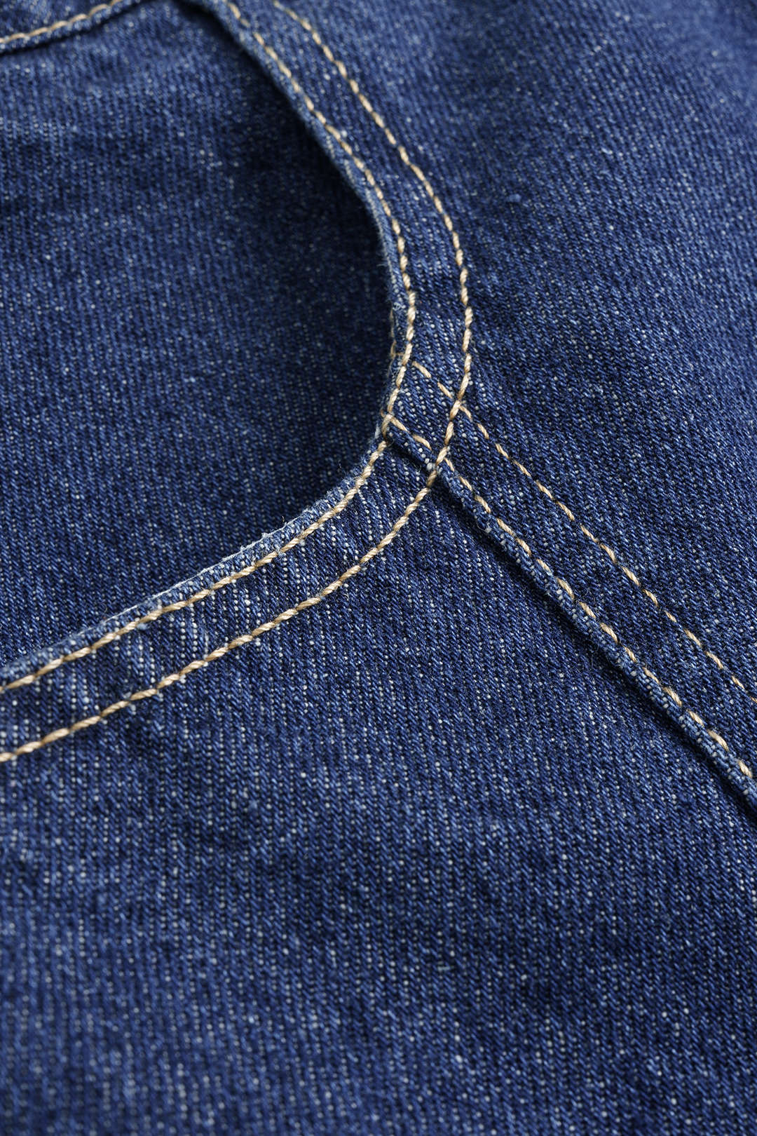 Denim High-Waisted Skirt