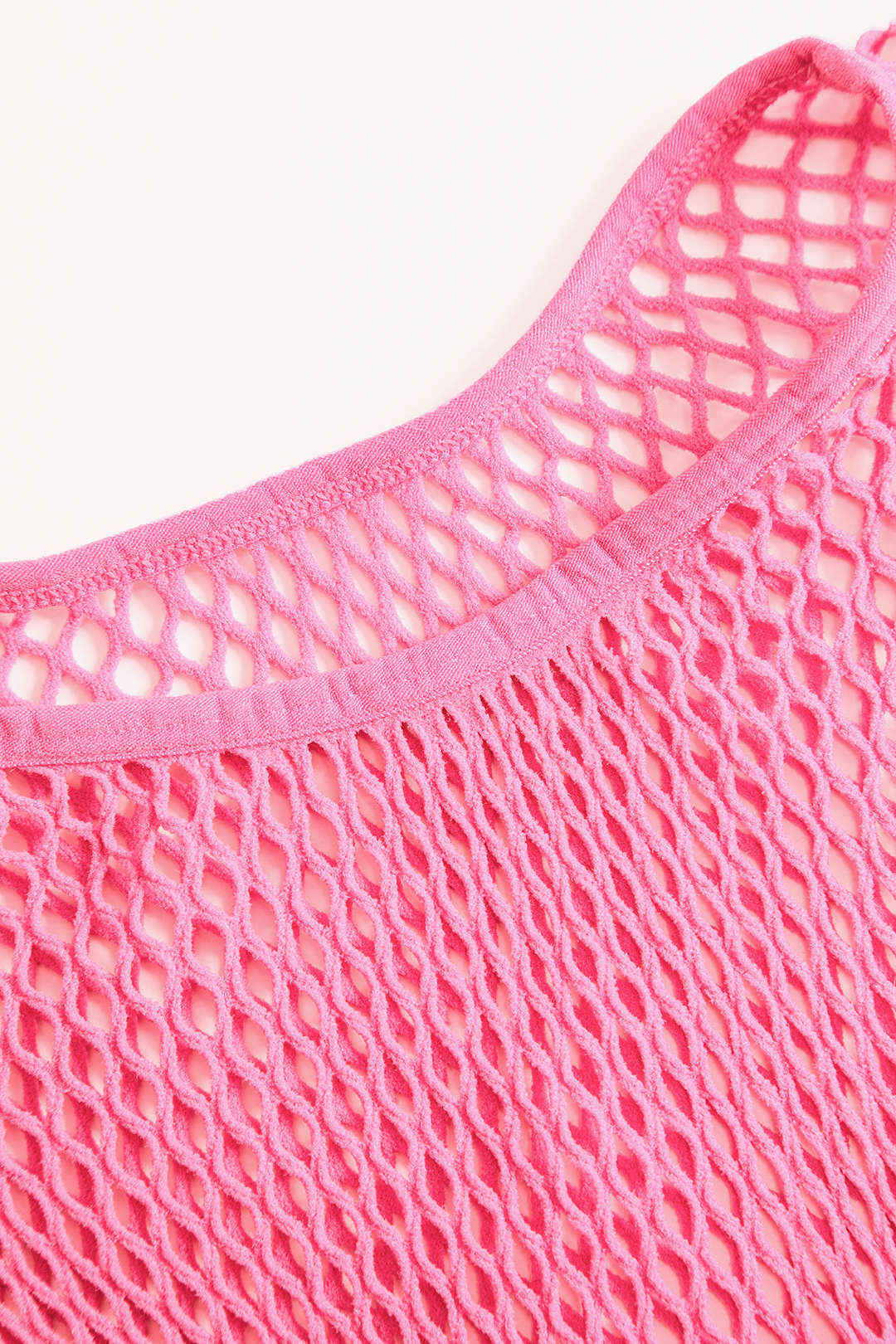 Knit Cut-Out Sheer Short-Sleeve Dress