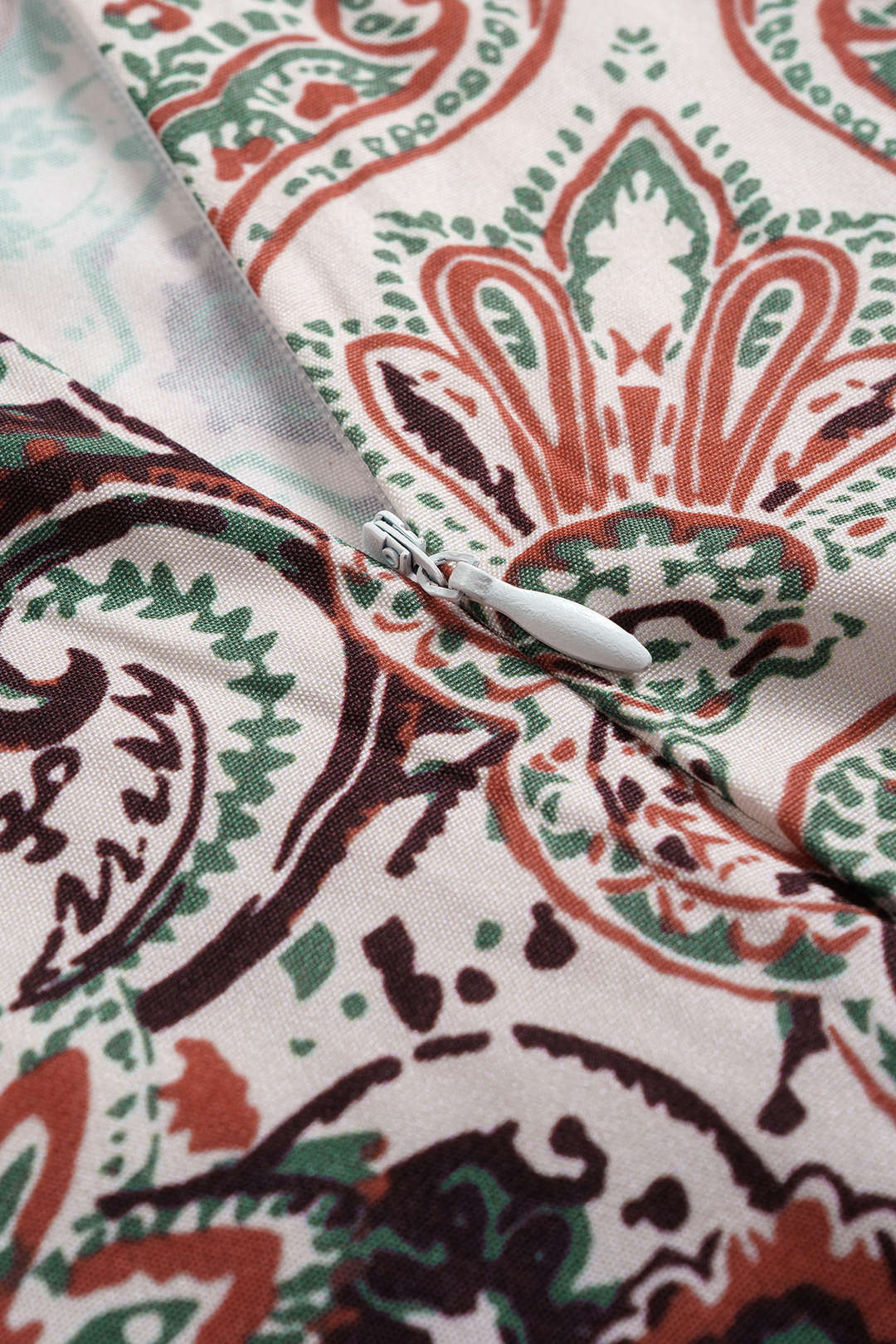 Bohemian Print Bow Slip Cami Top And Skirt Set