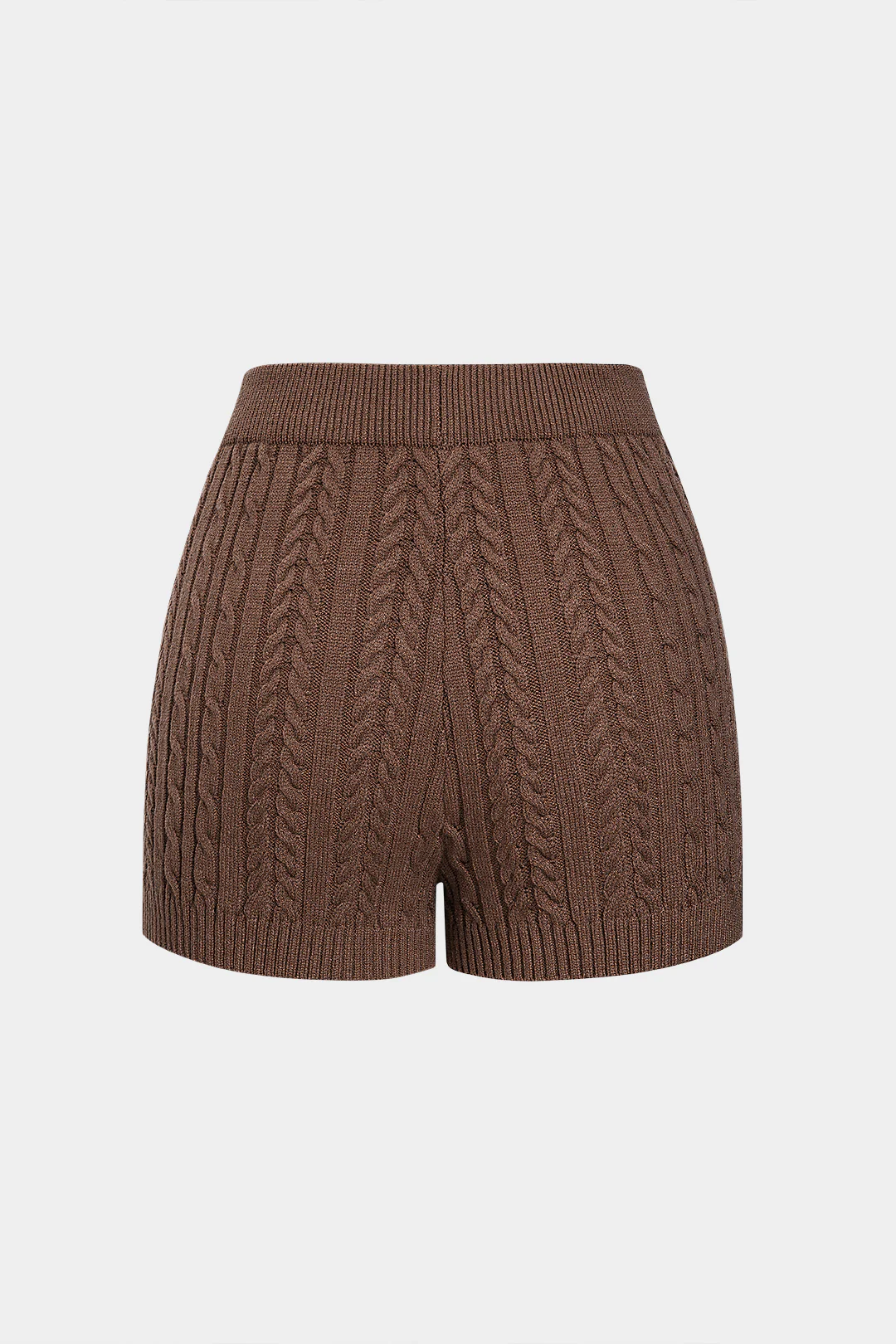 Knit Low-Waist Shorts