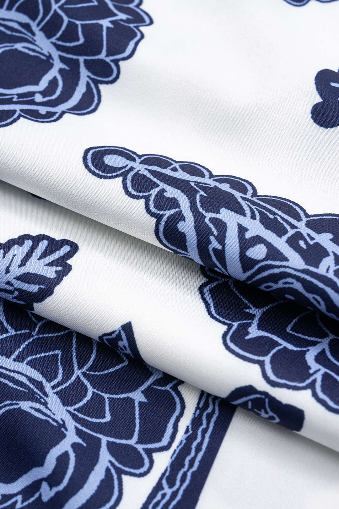 Abstract Print Smocked Tie-Up Slip Cami Top and Trousers Set