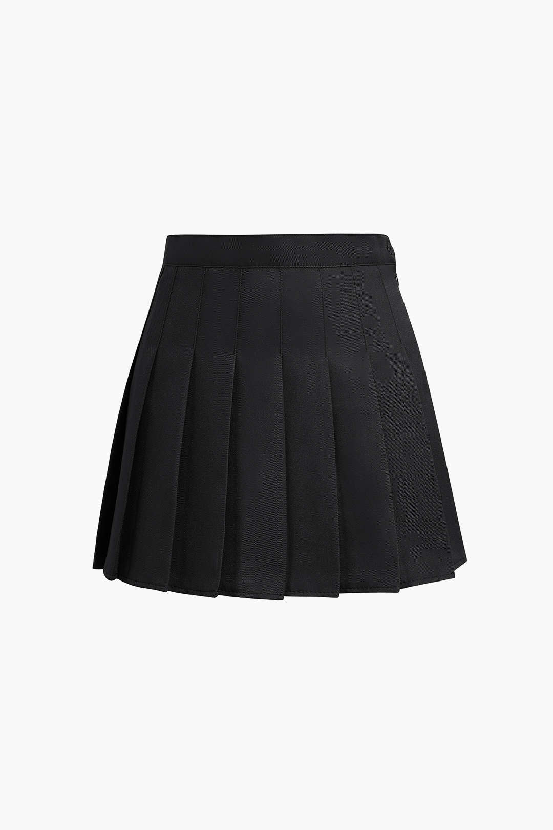 Simple Pleated Mini Skirt