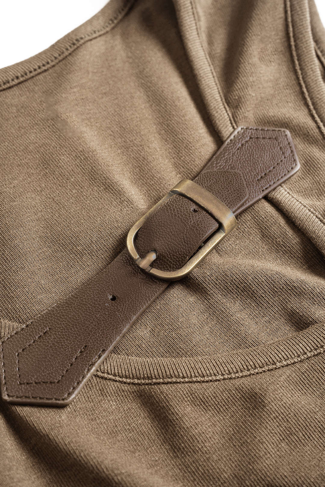 Patchwork Sleeveless Tank Top