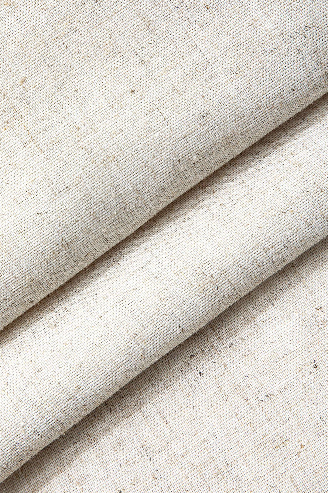 Linen Asymmetric Zipper Straight-Leg Trousers