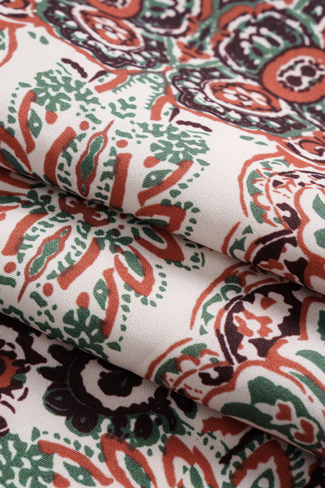 Bohemian Print Bow Slip Cami Top And Skirt Set