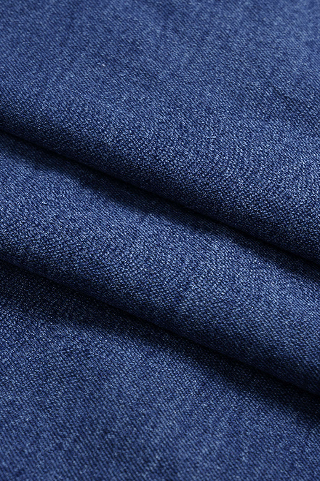 Denim Button Crop Top