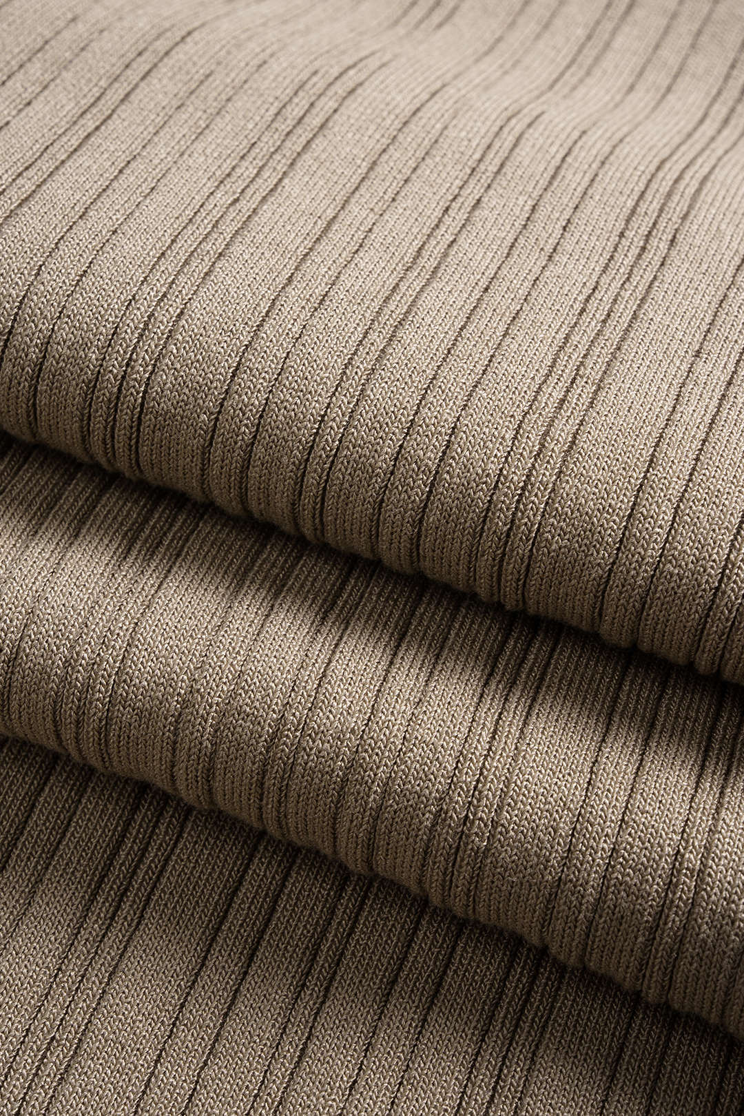 Knit Belted Sleeveless Slit Tank Dress