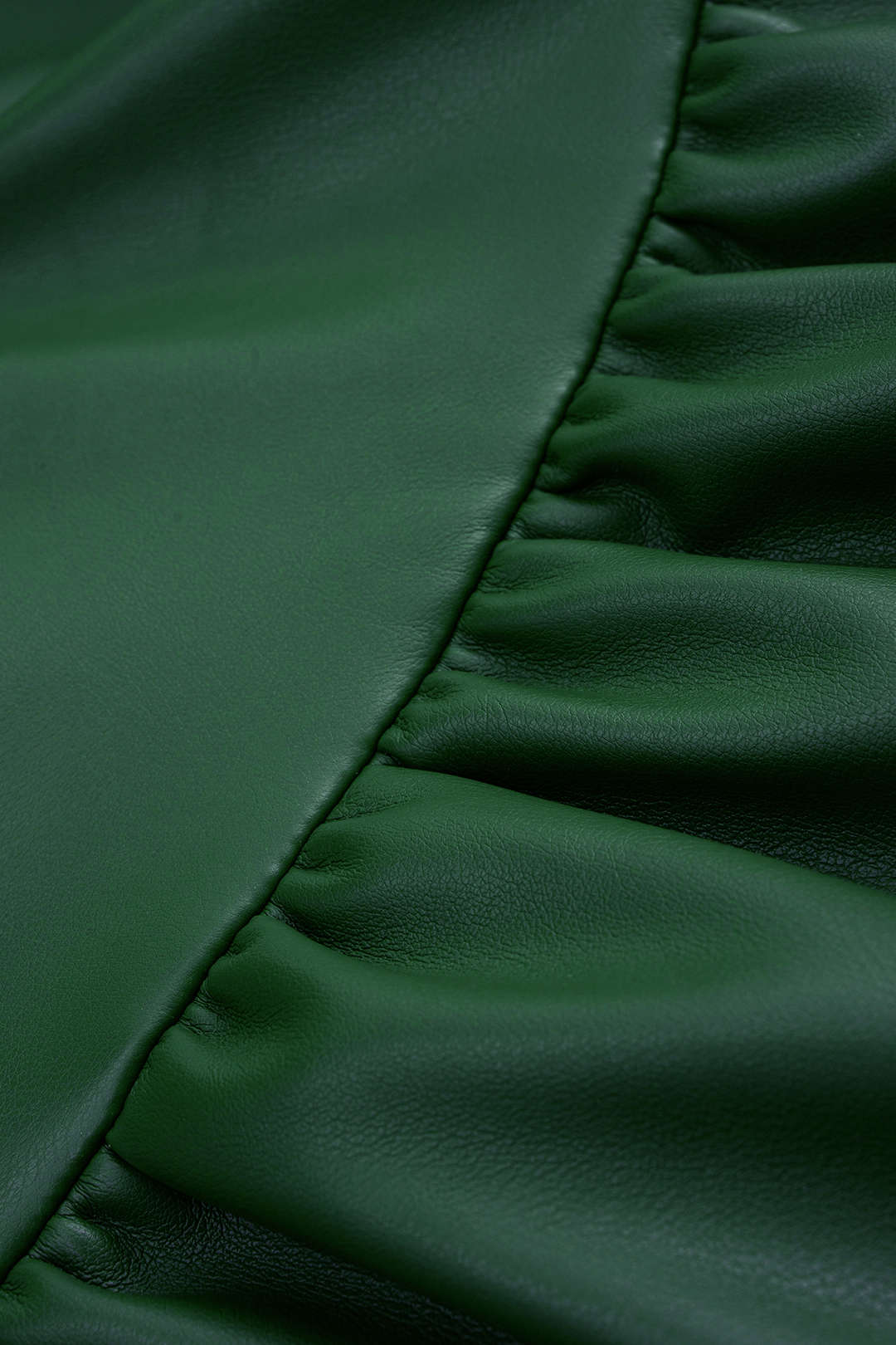 Plus Size Faux Leather Zipper Ruched Twist Knot Slip Sleeveless Mini Dress